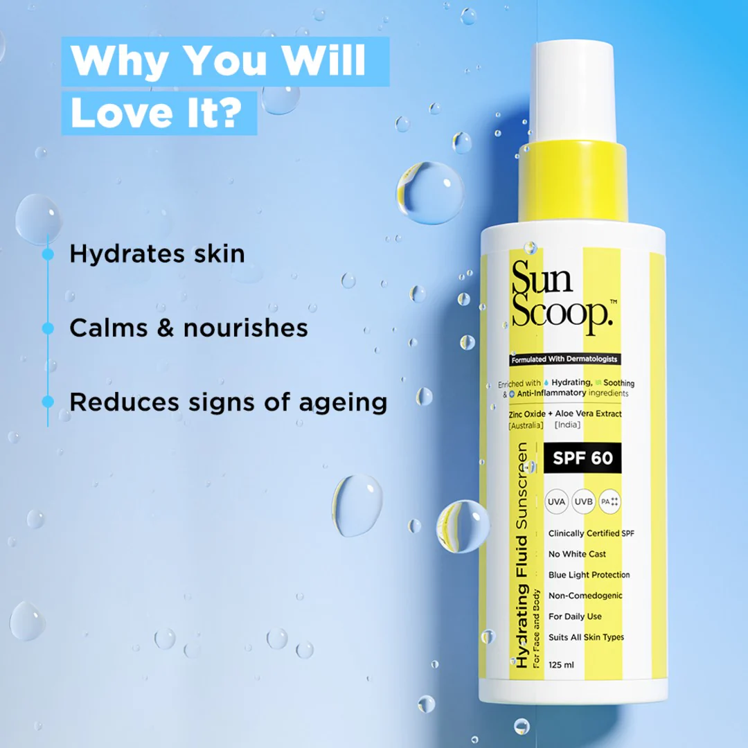 3% Niacinamide Featherlight Fluid Sunscreen SPF 50+ PA++++ (45 ml) + Hydrating Fluid Sunscreen for Face and Body SPF 60 PA++++ (200 ml) duo - Image 6