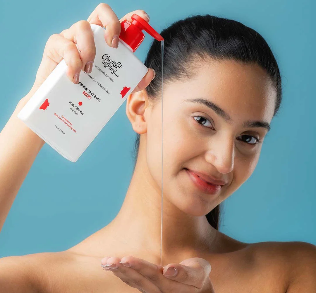 Roll On (Aqua) + Acne Control Body Wash - Image 3