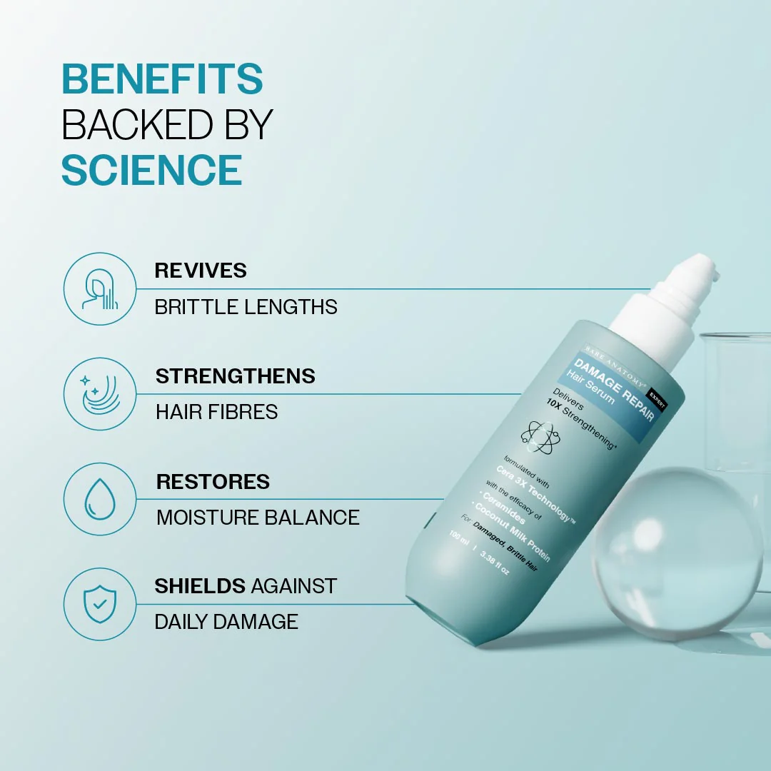 Damage Repair Hair Serum for Dry & Damaged Hair | Men & Women- 100 ml - Image 4