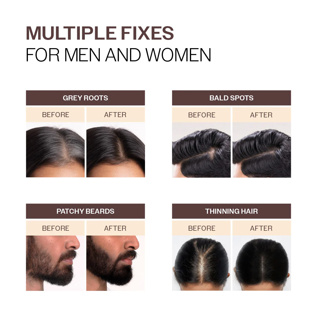 Instant Hair Cover-Up Powder (Brown Color) - 4g - Image 5