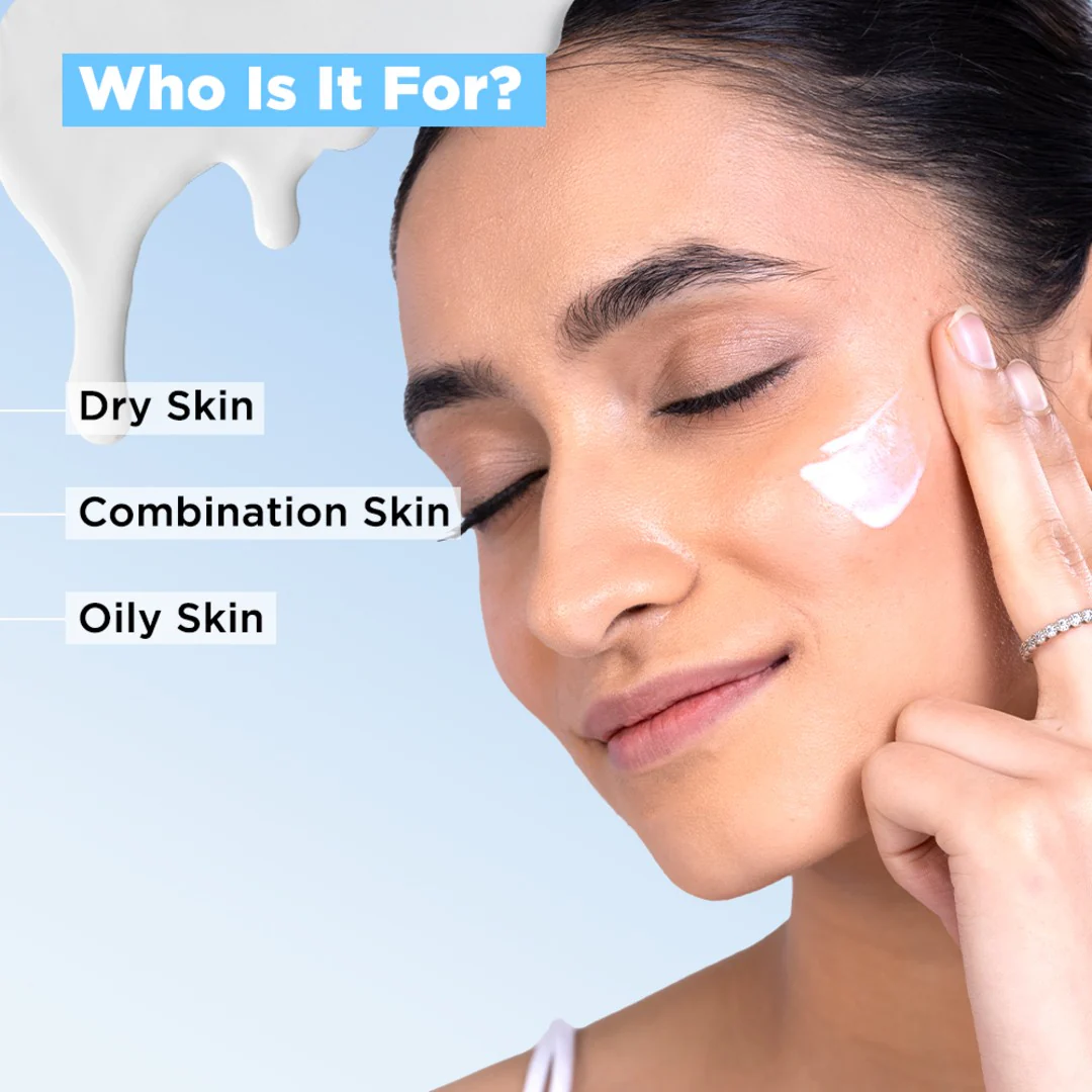3% Niacinamide Featherlight Fluid Sunscreen| SPF 50+ PA++++| In-Vivo Tested - 45ml | Pack of 2 - Image 5